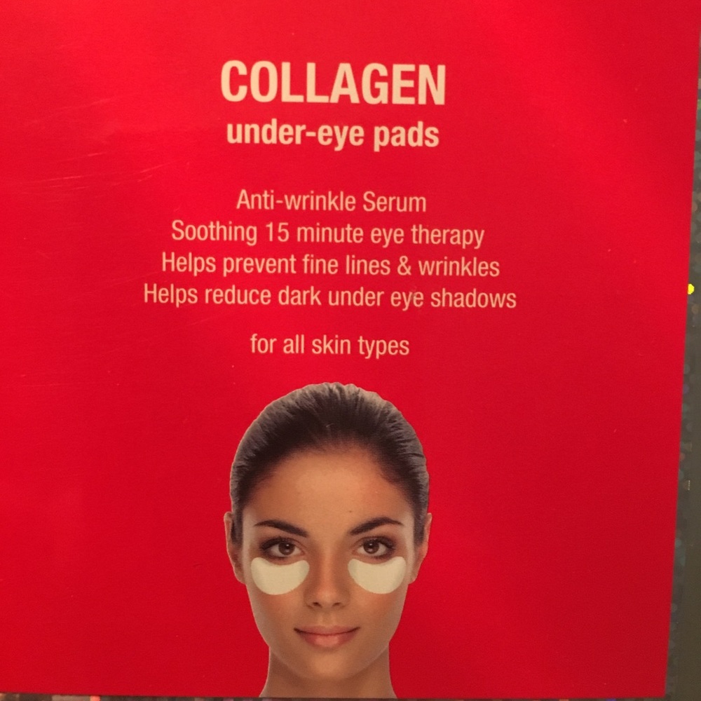 Collagen under-eye pads By New Age Beauty.